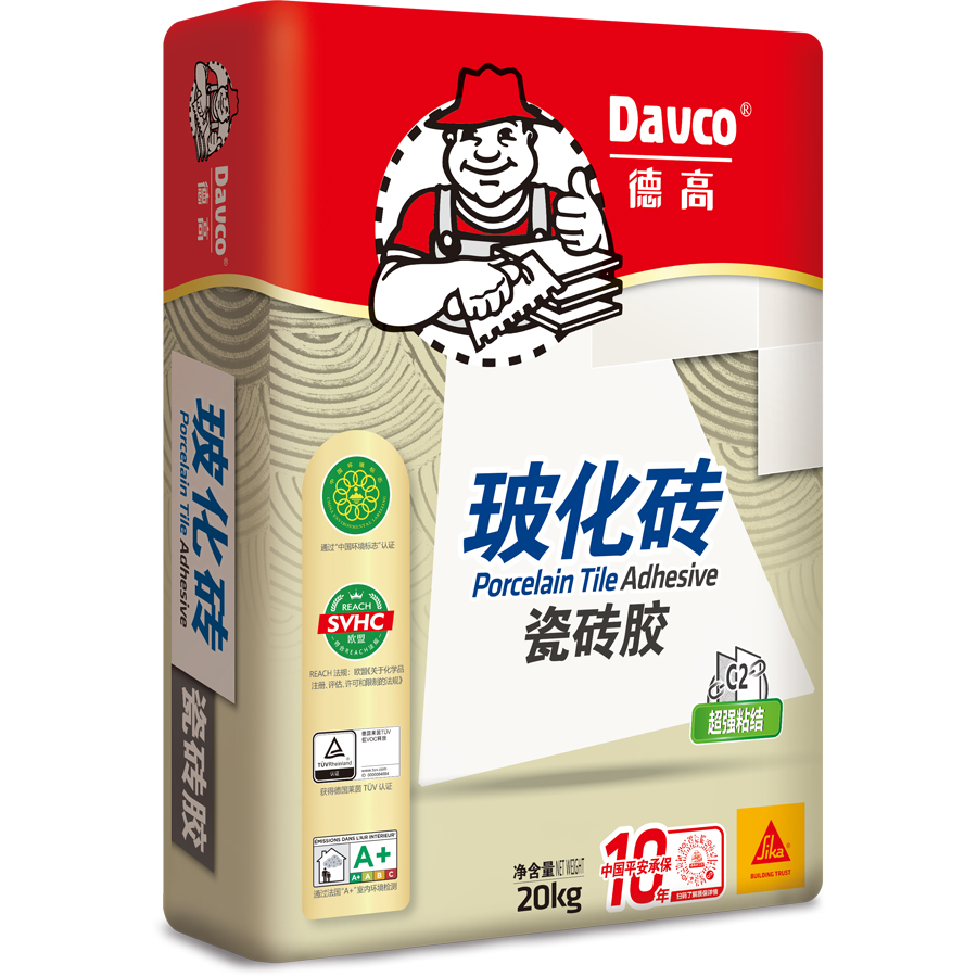 德高玻化砖瓷砖胶